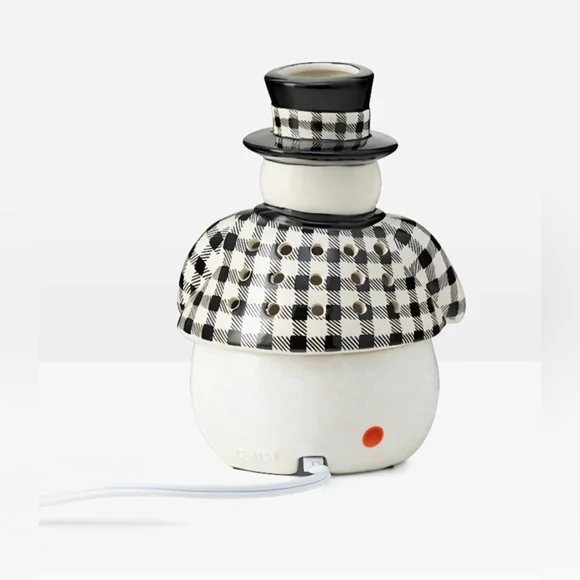 Scentsy Kickoff To Christmas Snowman Countdown Wax Melt Warmer Festive Winter - Picture 2 of 7